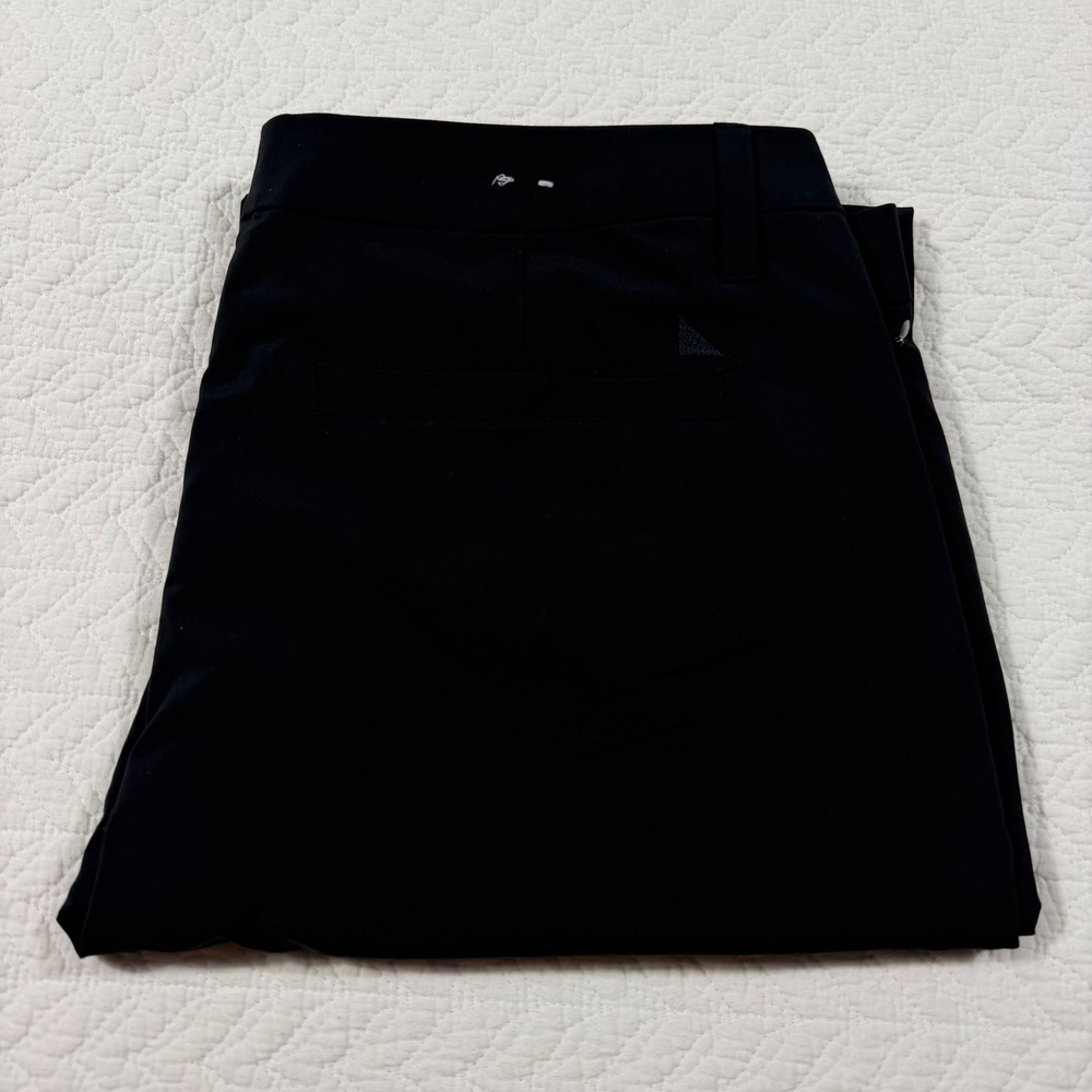 UNTUCKit Chancellor Mens Straight Pant 36x34 Tech Performance Black‎ EUC